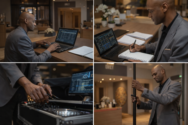 Le travail invisible d’un DJ mariage en Essonne